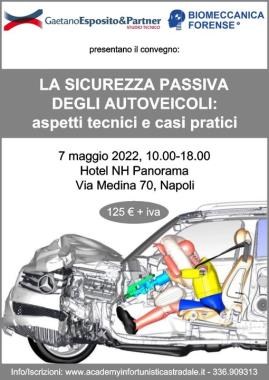 Convegno a Napoli: "La sicurezza passiva degli autoveicoli"